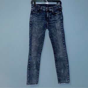 AGOLDE Distressed Dark Wash Colette Skinny Jeans Size 27